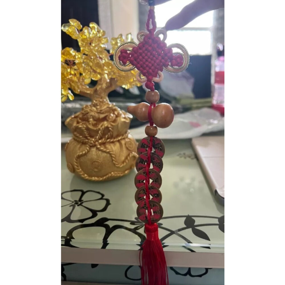 佐運門 開光 天然桃木葫蘆吊飾 小葫蘆 葫蘆吊飾  天然葫蘆 葫蘆 桃木 開運 平安 出入平安 招財吊飾 風水 中國結-細節圖7