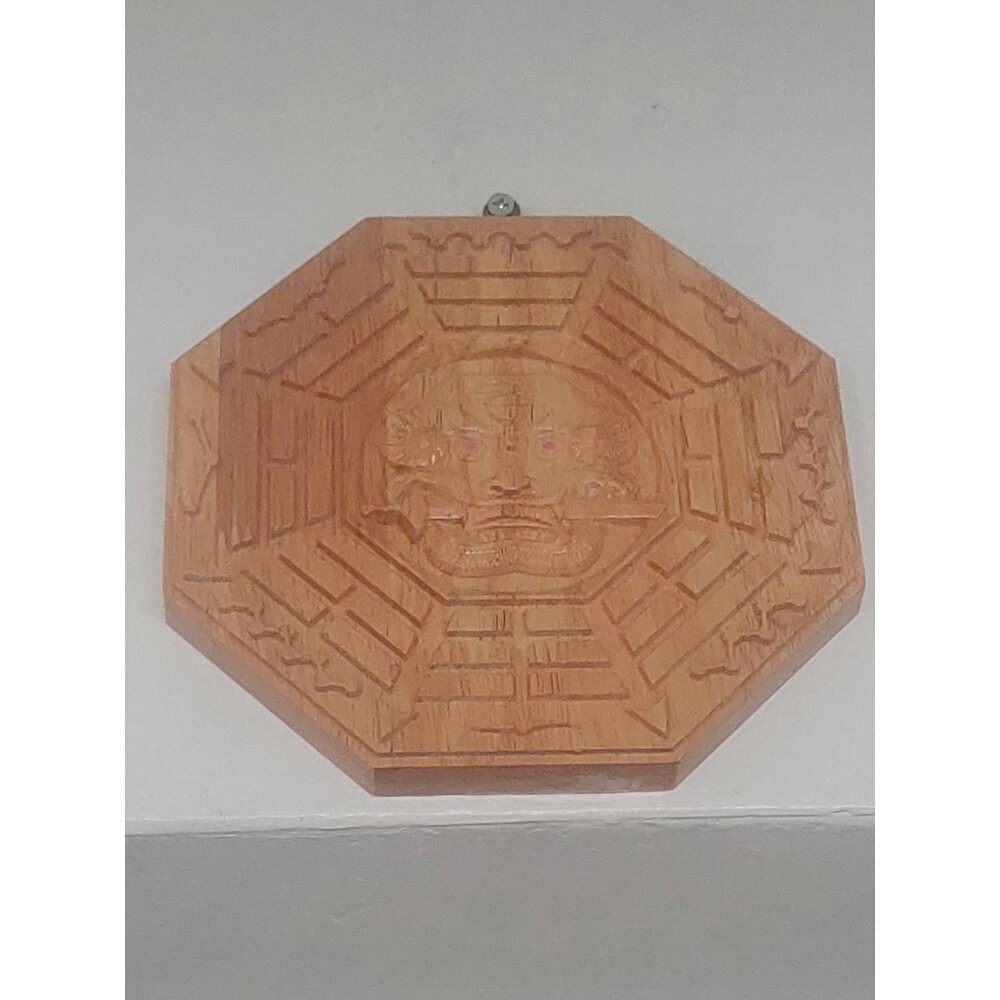 硃砂開光獅頭六吋(圖4)