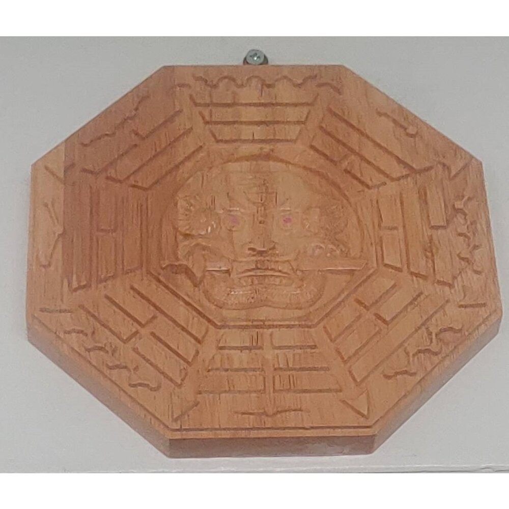 硃砂開光獅頭八吋(圖4)