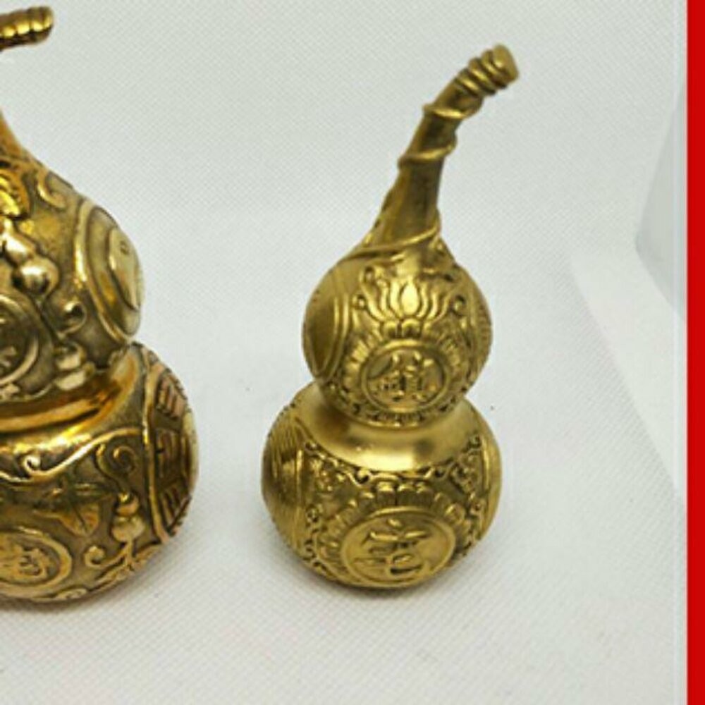 招財八卦銅葫蘆12公分