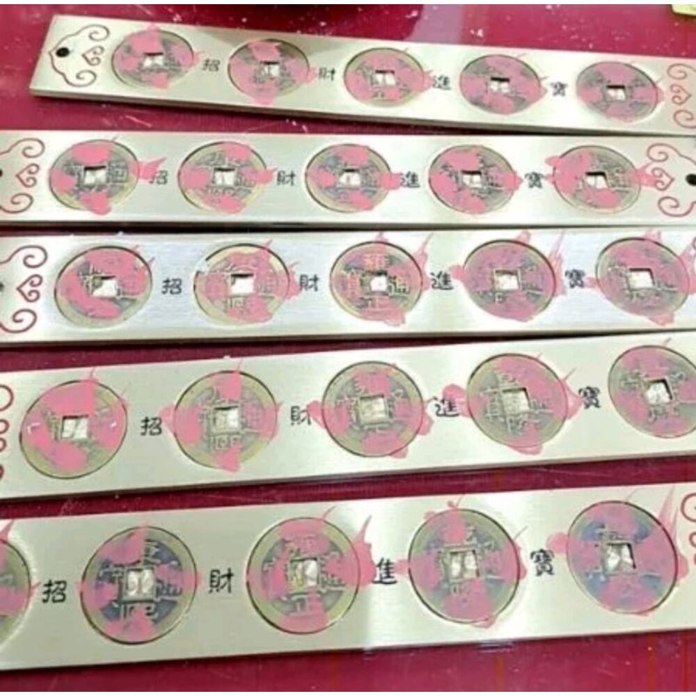 佐運門 五帝尺 五帝錢 風水尺 天蓬尺 十帝尺 六帝尺 五帝銅 純銅十帝尺 門外五帝錢 文公尺 門對門化煞 六帝 開光-細節圖10