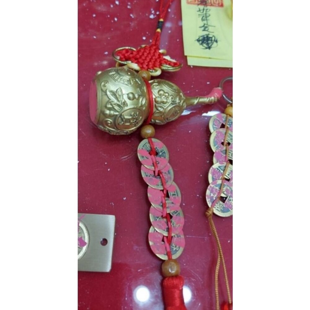 佐運門 葫蘆五帝錢 銅葫蘆 金葫蘆 開光葫蘆 銅葫蘆風水擺件 招財擺飾 銅葫蘆開光 風水葫蘆 銅葫蘆五帝 葫蘆擺件 銅壺-規格圖8