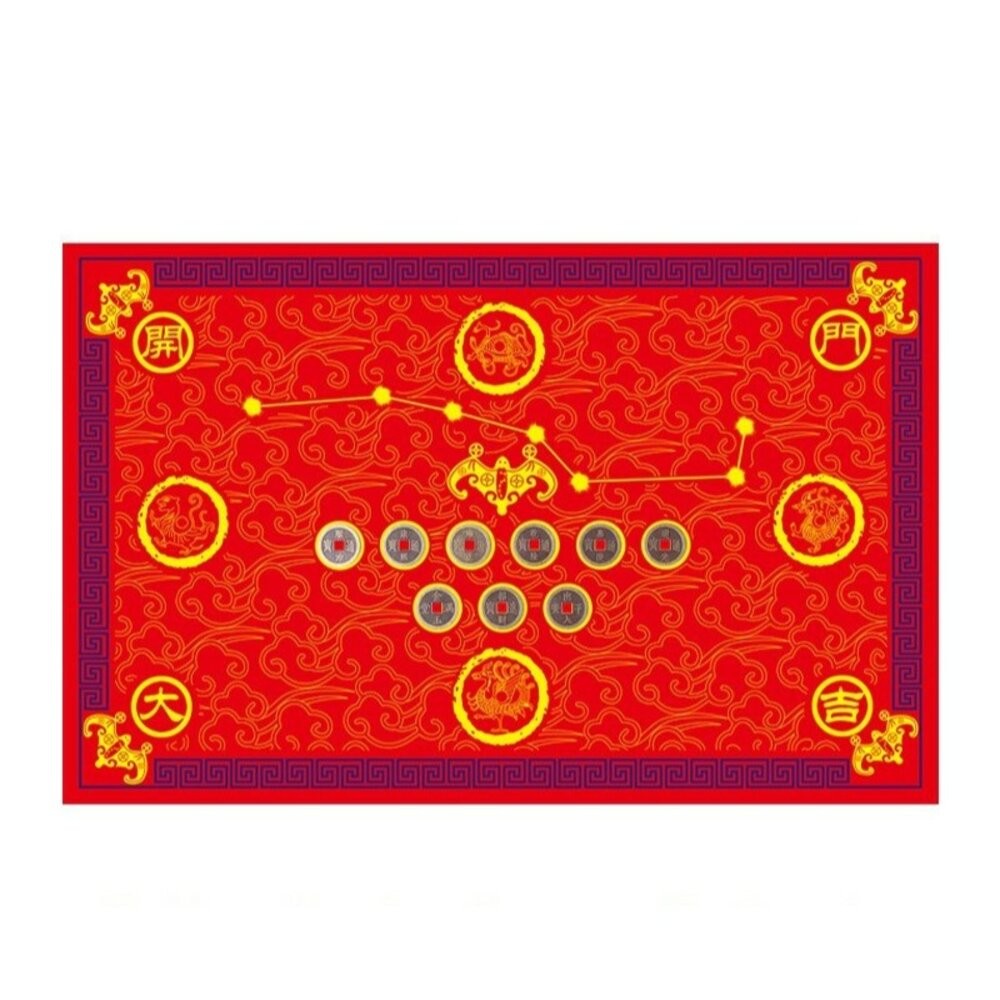 佐運門 五帝錢 地墊 玄關地墊 風水地墊 大門地墊 玄關地墊 腳踏墊 踏墊 進門地墊 風水地墊 地墊門口 玄關防滑地墊-規格圖11