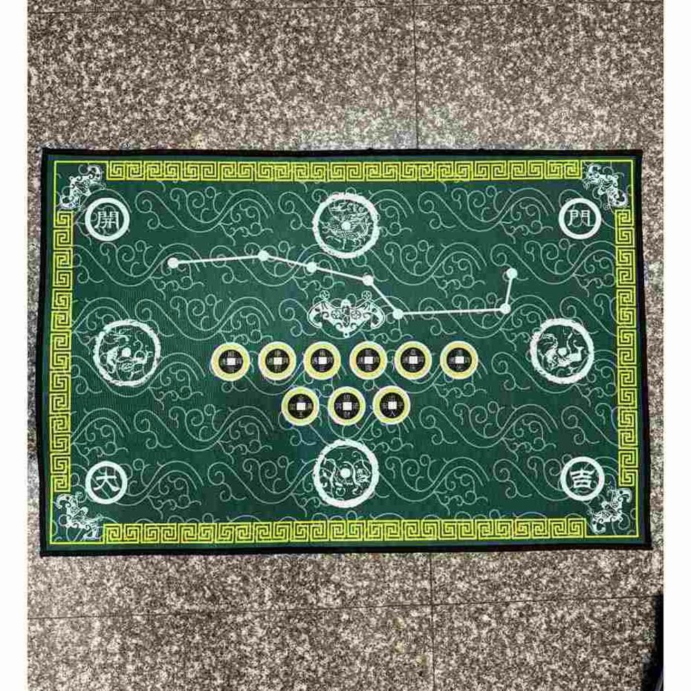開運-大地墊(綠)-無銅錢