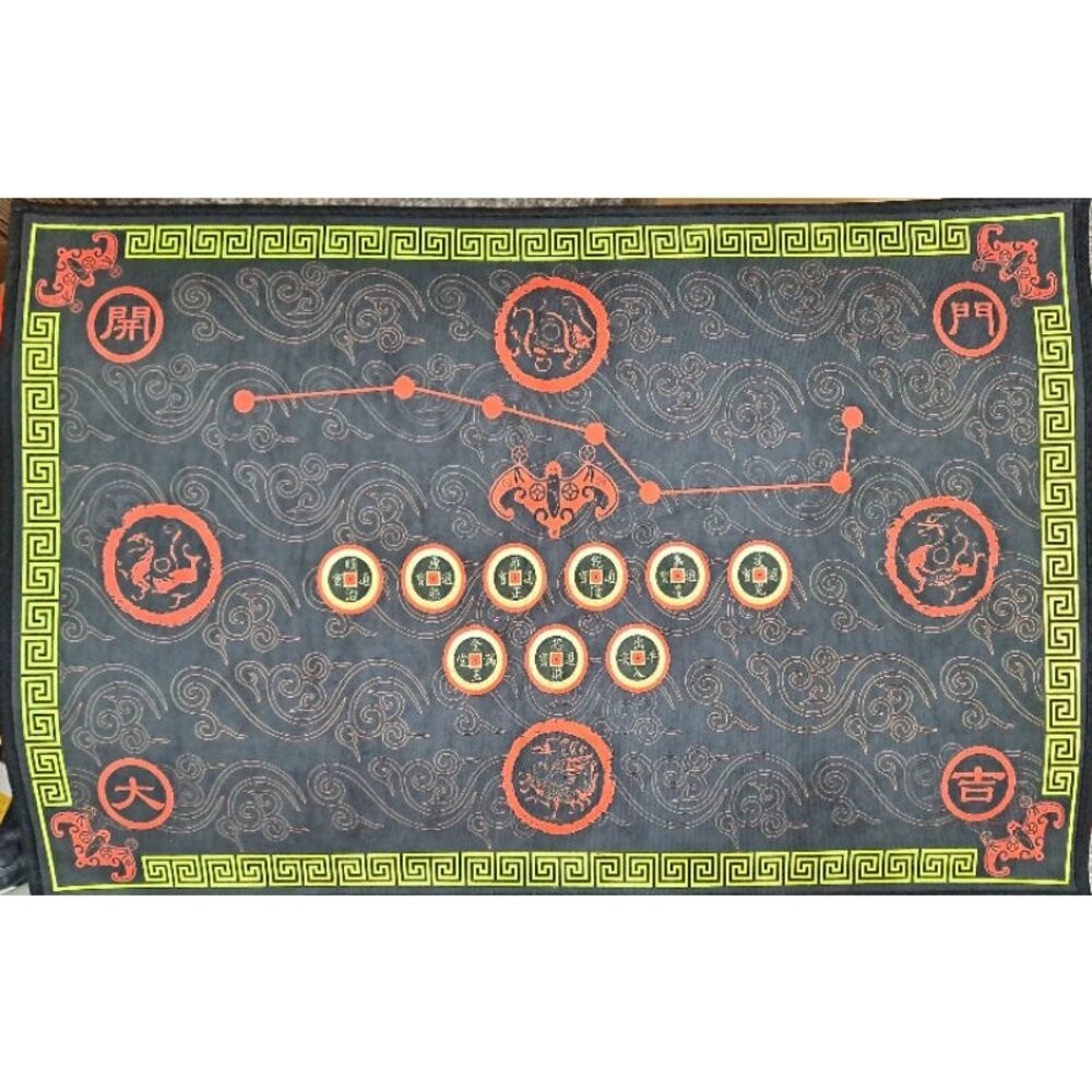 開運-大地墊-黑-無貼銅錢