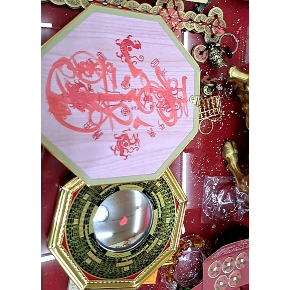 佐運門 開光 擋煞 八卦 開光鏡 八卦鏡 凸面鏡 山海鎮 已開光 八掛鏡 凹凸太極鏡 擋煞葫蘆 風水 鏡 風水鏡 風水-細節圖10