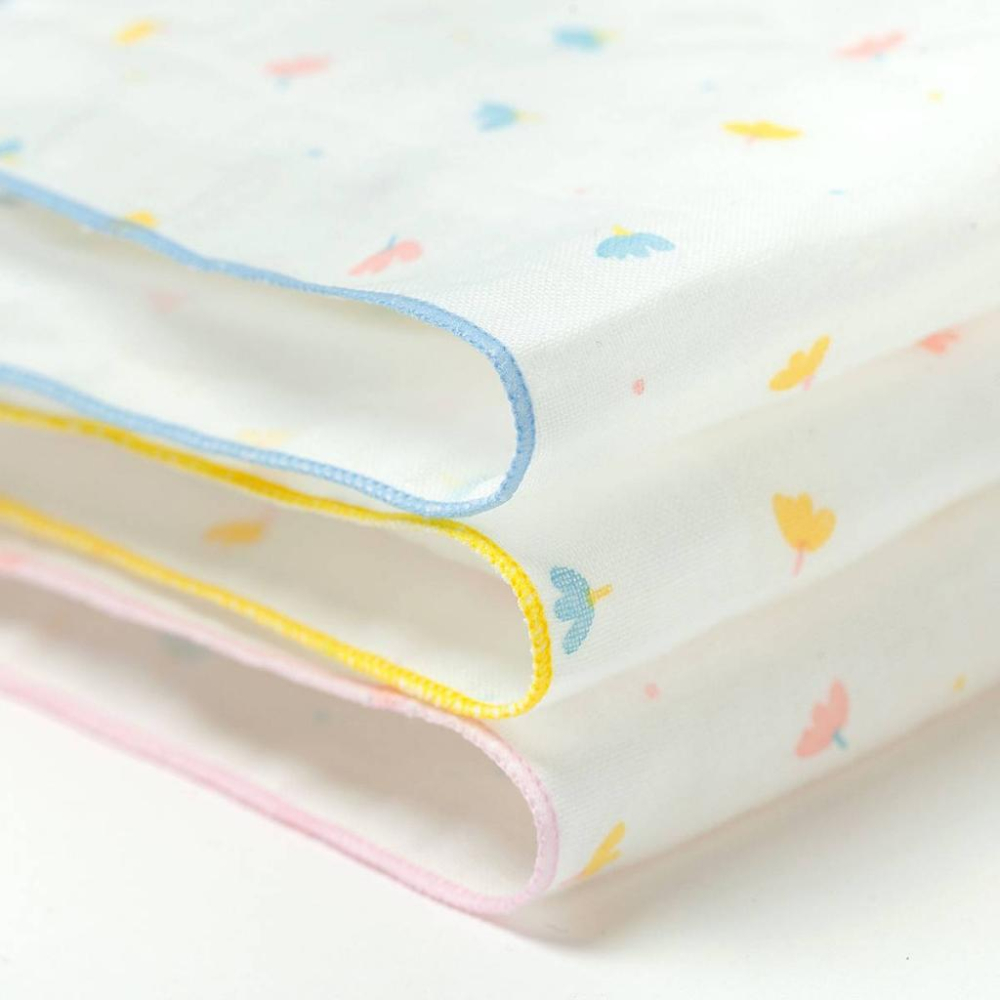 NEW STAR 春神灑花系列-新生兒紗布手帕(口水巾) 紗布澡巾 新生兒純棉紗布方巾 2700K 2710K-細節圖3