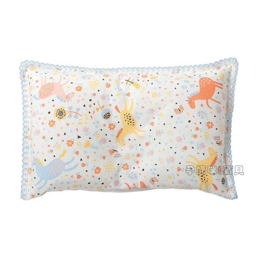 New star 純棉寶寶枕 內凹設計 新生兒枕頭 純棉嬰兒枕 2575-細節圖7