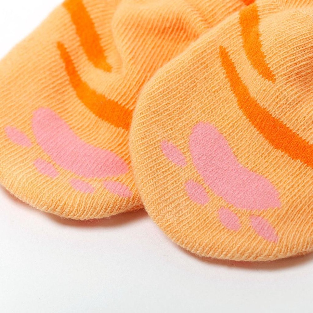 NEW STAR 幸運招財貓咪寶寶棉襪 零線頭嬰兒襪 嬰兒造型襪 2865-細節圖5