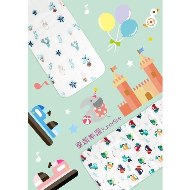 藍色企鵝 超輕柔棉紗澡巾 新生兒洗澡巾 26708-細節圖9