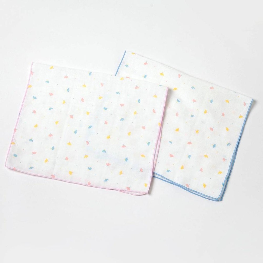 NEW STAR 親膚純棉紗布紗布澡巾 2條入 另有同款新生兒紗布手帕(口水巾)  新生兒純棉紗布手帕  2710K-細節圖7