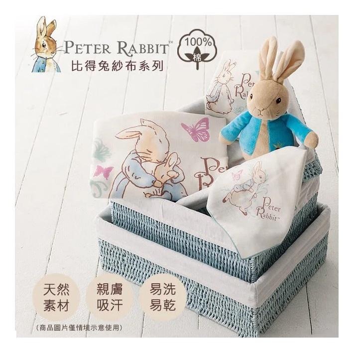 Peter Rabbit 奇哥 童話比得兔3入紗布手帕 彼得兔紗布手帕(3入) 台灣製 PAL149000-細節圖4