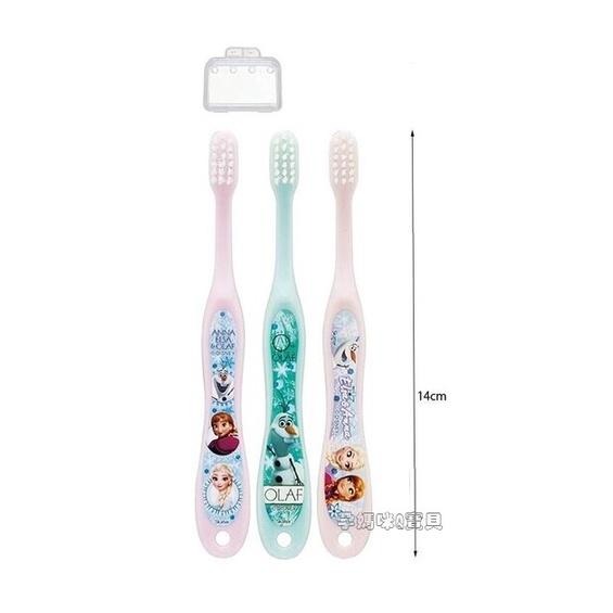 冰雪奇緣兒童牙刷 日本 SKATER 冰雪奇緣幼兒牙刷 正版授權-細節圖2