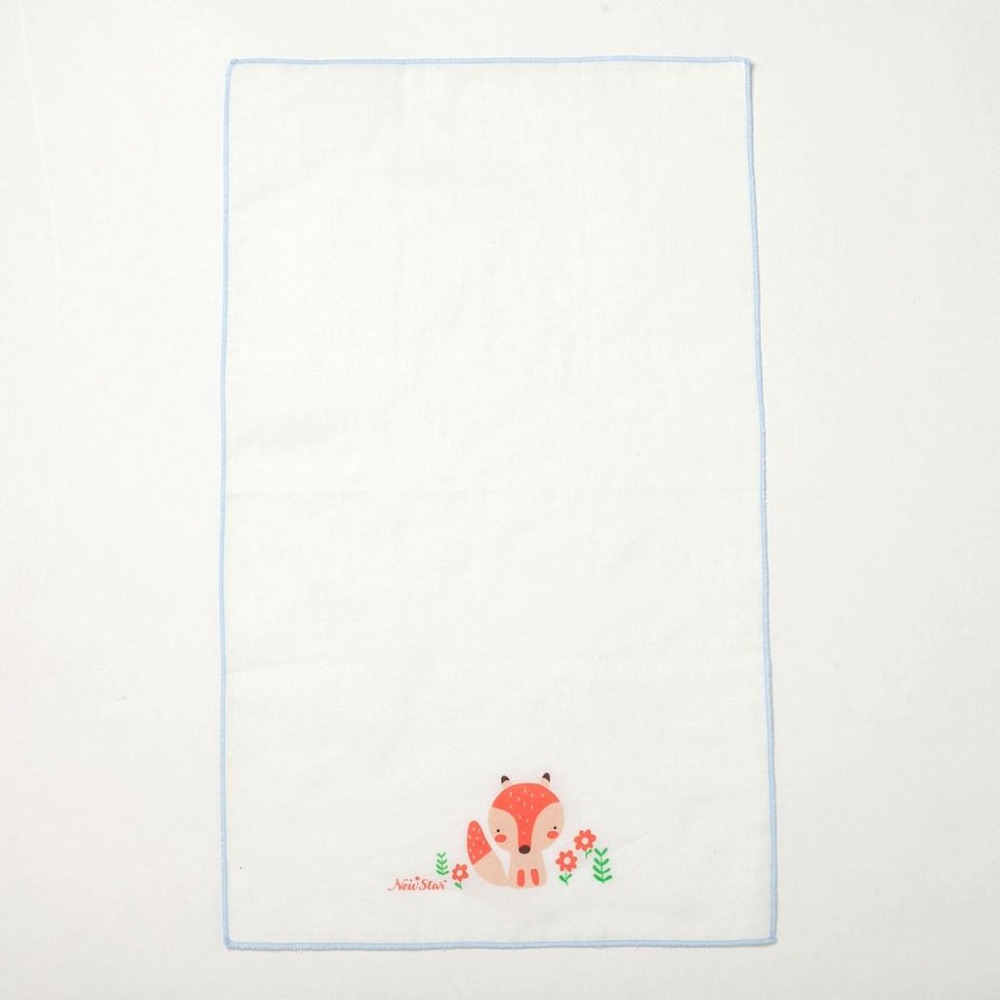 NEW STAR 親膚純棉紗布洗澡巾(小恐龍/狐狸/鱷魚) 新生兒紗布澡巾 2條入 2710F-細節圖8