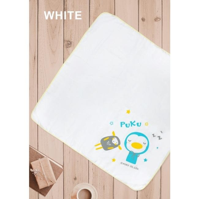 藍色企鵝純棉紗布浴巾 新生兒紗布浴巾 26806-細節圖9