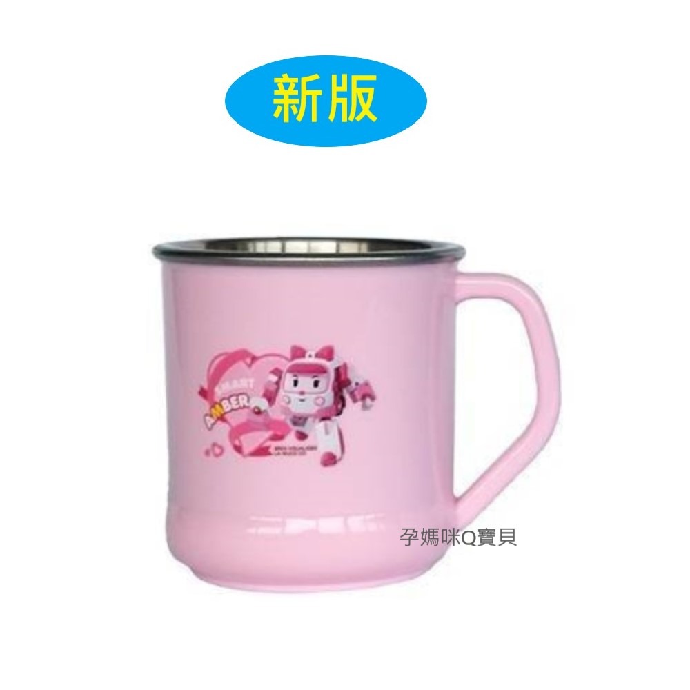 POLI 波力救援小英雄304不鏽鋼兒童水杯 SUS304不鏽鋼漱口杯 另有安寶 冰雪奇緣 正版授權台灣製 240ml-細節圖4