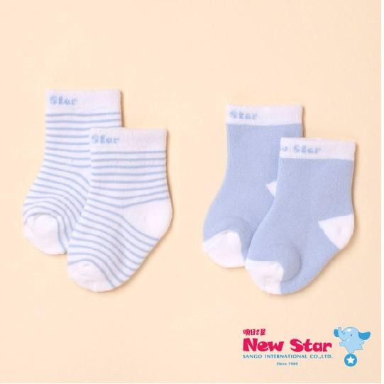 NEW STAR 100%純棉秋冬款新生兒嬰兒襪(寶寶棉襪)~2880-細節圖4