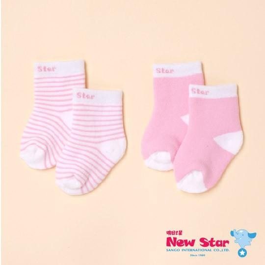 NEW STAR 100%純棉秋冬款新生兒嬰兒襪(寶寶棉襪)~2880-細節圖5
