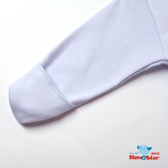 New Star純棉反摺袖包屁屁連身衣-觸感細緻NS3296-細節圖6