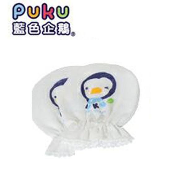 藍色企鵝紗布手套(藍色企鵝新生兒紗布手套) 台灣製 26013-細節圖5