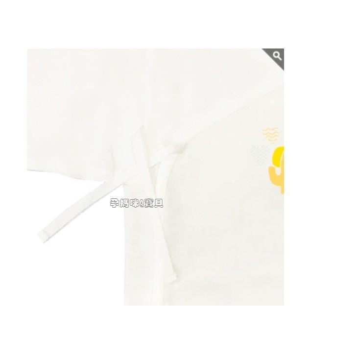 黃色小鴨紗布肚衣 純棉超透氣 新生兒必備 81628-細節圖2