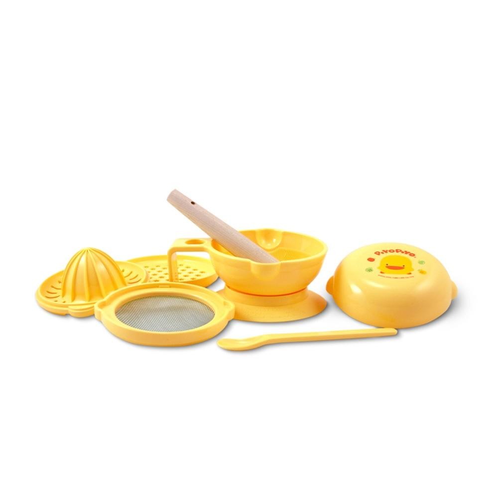 黃色小鴨嬰幼七件組食物調理器 83222-細節圖2