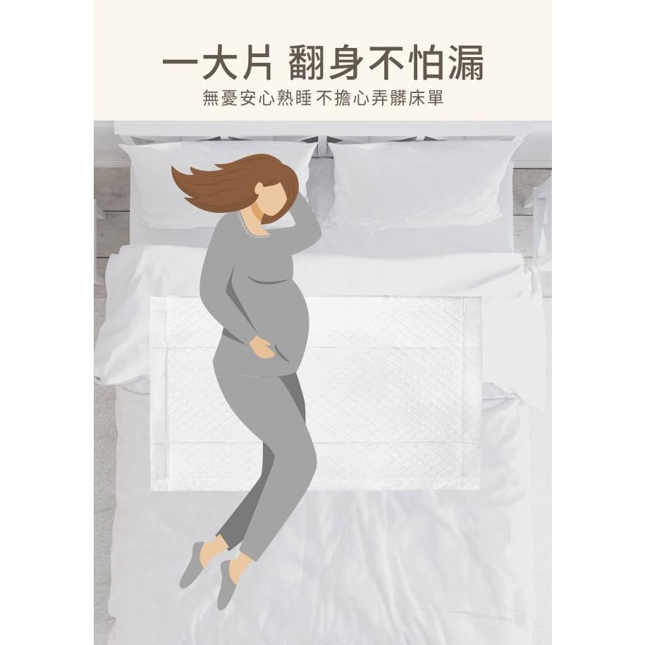 藍色企鵝孕婦產婦看護墊 一般看護墊 也可當寶寶尿墊17806 台灣製-細節圖4