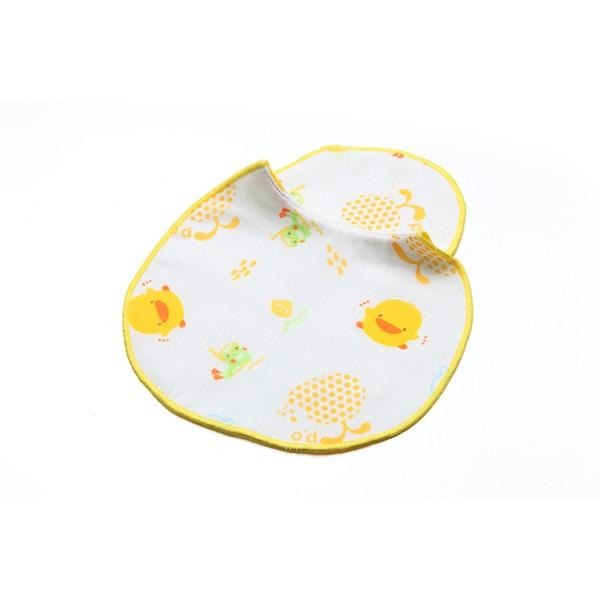黃色小鴨  紗布餵奶兜 一組2入 新生兒適用100%純棉 81148-細節圖4