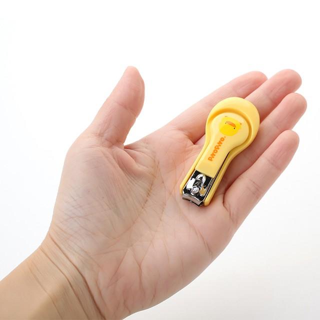 黃色小鴨嬰幼兒指甲剪 不鏽鋼材質附收集蓋 GT 83226 台灣製-細節圖4