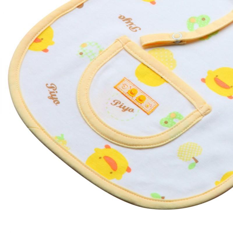 黃色小鴨奶嘴鍊圍兜 附奶嘴鍊超方便81398-細節圖2