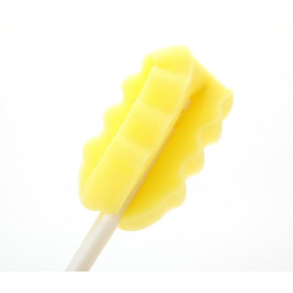 PIYO PIYO黃色小鴨360度泡棉旋轉奶瓶刷 台灣製 83075-細節圖6