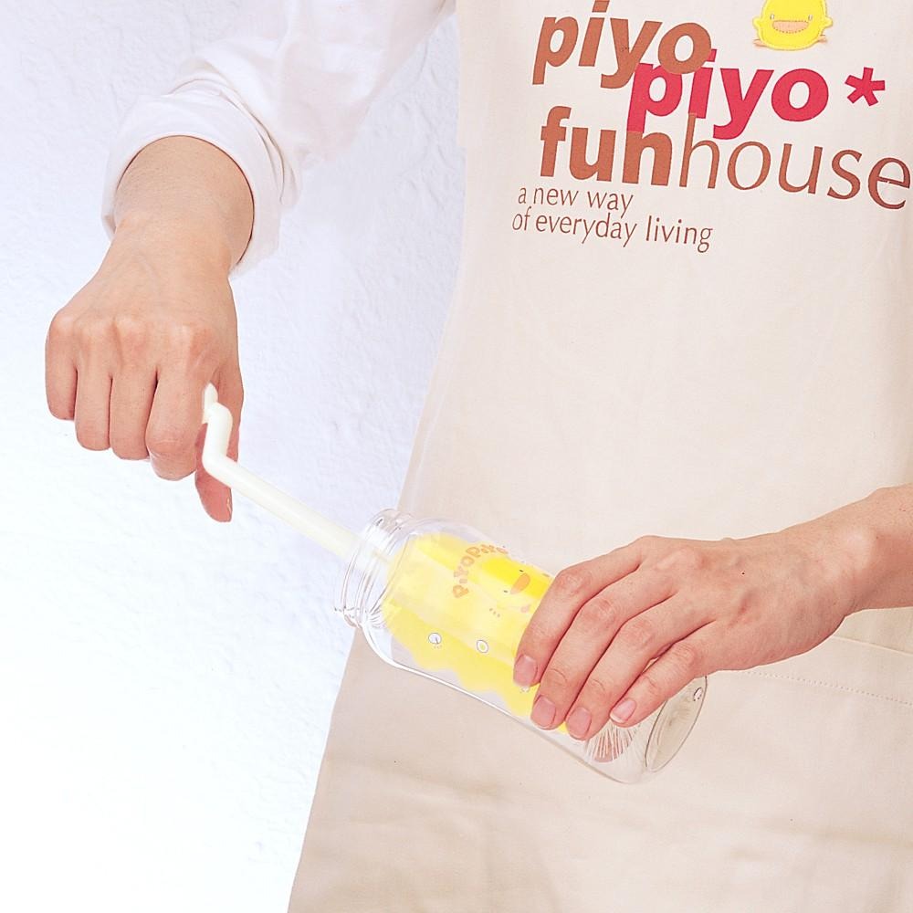 PIYO PIYO黃色小鴨360度泡棉旋轉奶瓶刷 台灣製 83075-細節圖8