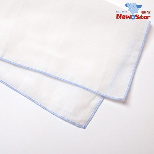 NewStar100%天然純棉紗布手帕3入 新生兒必備不含螢光劑 2700-細節圖7