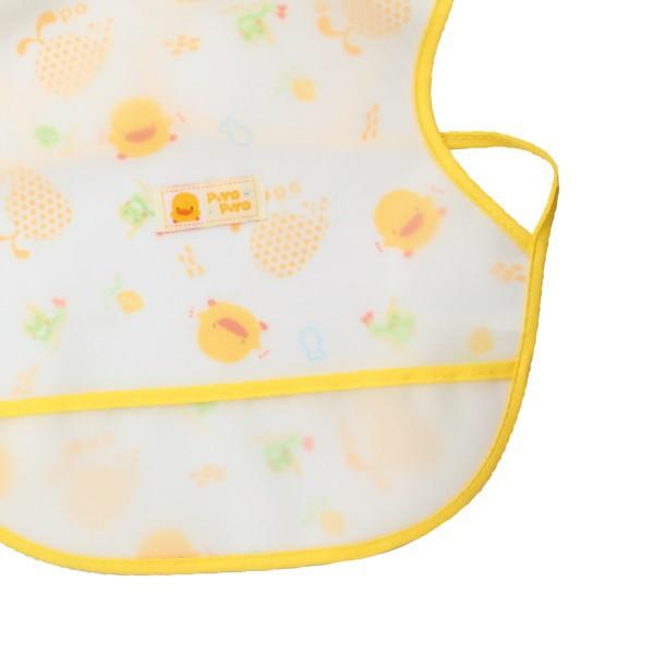 黃色小鴨反折防漏防水圍兜 810403 台灣製-細節圖2
