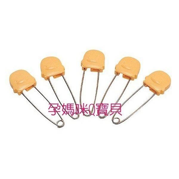 PIYO PIYO黃色小鴨造型安全別針一盒5入 83229-細節圖2