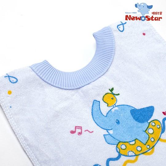 全新台灣製聖哥NewStar套頭式毛巾布圍兜3375~吸水性超好-細節圖3