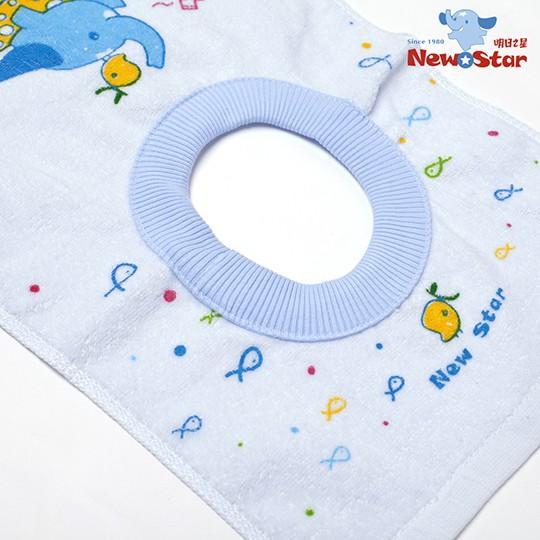 全新台灣製聖哥NewStar套頭式毛巾布圍兜3375~吸水性超好-細節圖5