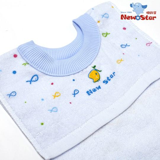 全新台灣製聖哥NewStar套頭式毛巾布圍兜3375~吸水性超好-細節圖6