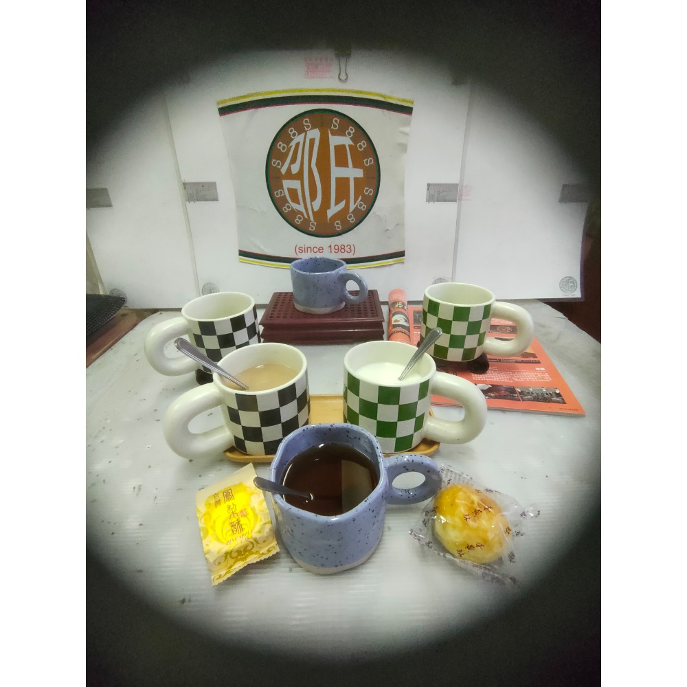 #個人所有優質商品#§1-胖胖手把-“綠白方格”-陶杯-細節圖4
