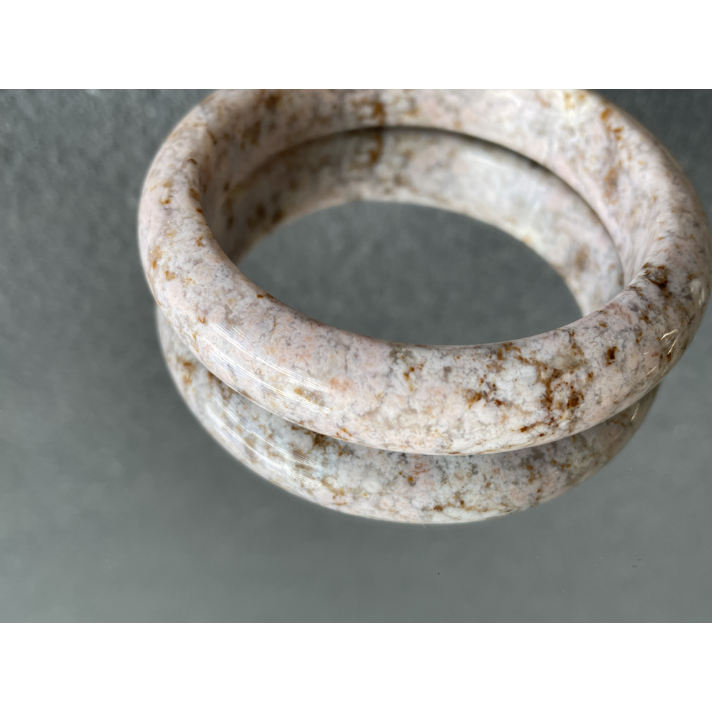 爆花款 櫻花瑪瑙 手鐲2 圈口58.5-細節圖2