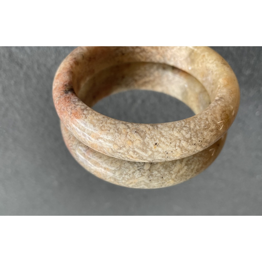 爆花款 櫻花瑪瑙 手鐲3 圈口58.5-細節圖2