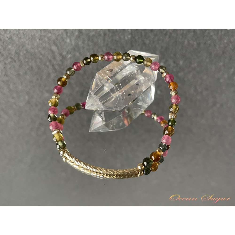 Ocean Sugar天然水晶 高冰透 碧璽 4咪-細節圖2