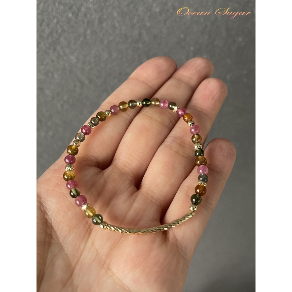 Ocean Sugar天然水晶 高冰透 碧璽 4咪-細節圖3