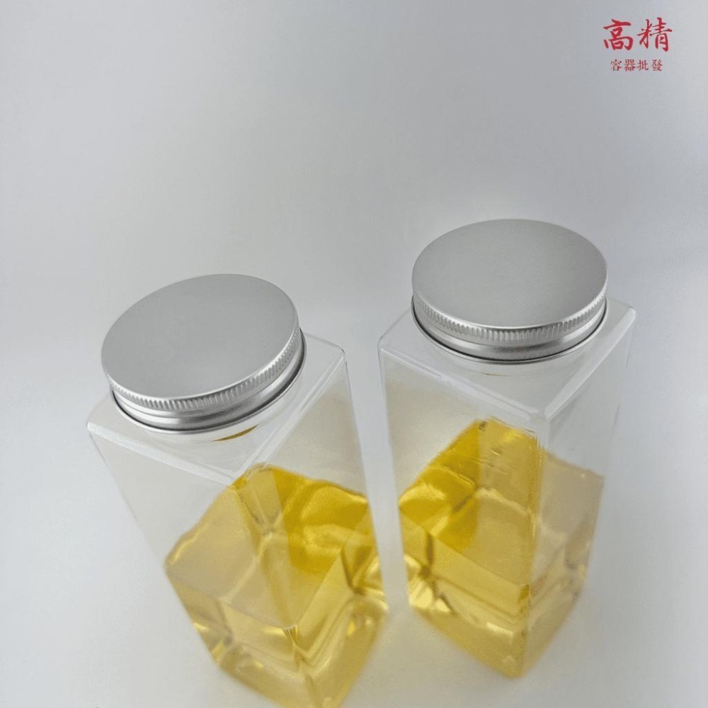 方形塑膠罐 飲料罐 塑膠瓶 奶茶瓶 飲料瓶 寬口瓶 果汁瓶 食品級瓶 塑膠瓶 PET瓶 果汁瓶 咖啡廳 飲品 水瓶-細節圖3