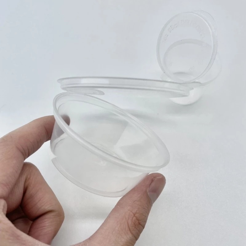 醬料盒 一次性醬料杯 一次性醬盒 透明盒 醬料杯 PP醬料杯 塑膠杯 塑膠盒 一次性塑膠盒 免洗餐盒 試吃 擺攤 市集-細節圖5