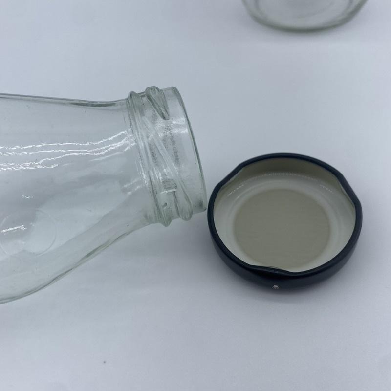 牛奶瓶 玻璃瓶 玻璃罐 果汁瓶 飲料瓶 寬口瓶 牛奶罐 水瓶 廣口瓶 咖啡瓶 果醬瓶 網紅咖啡廳 外帶瓶-細節圖7