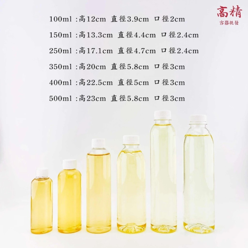 塑膠瓶 飲料瓶 塑膠罐 冷泡茶瓶 寶特瓶 寬口瓶 礦泉水瓶  大口瓶 圓柱瓶 外帶瓶 網美瓶 飲料批發 手搖-細節圖2