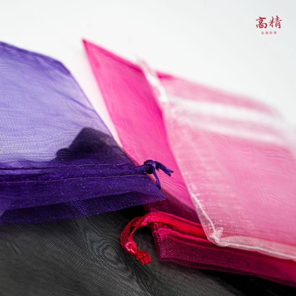 飾品袋 束口袋 紗網袋 網紗袋 禮物袋 食品包裝袋 塑料袋 糖果分裝袋 雪紗袋 禮品袋 婚禮小物-細節圖7