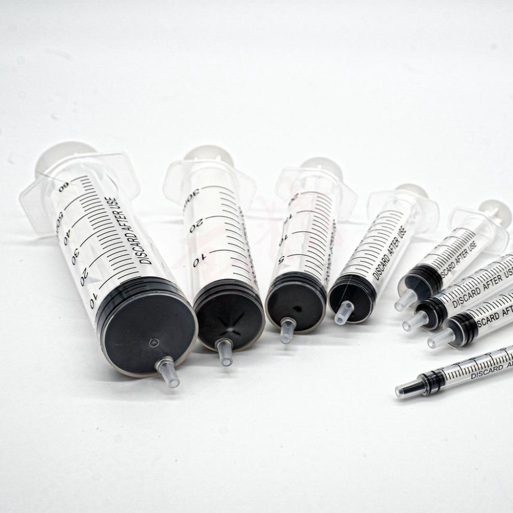 注射筒 注射針 分裝針筒 手推空針 精準分裝餵食器 酒精分裝   消毒水墨水 香水工具 化妝品分裝 保養品 寵物餵食-細節圖2