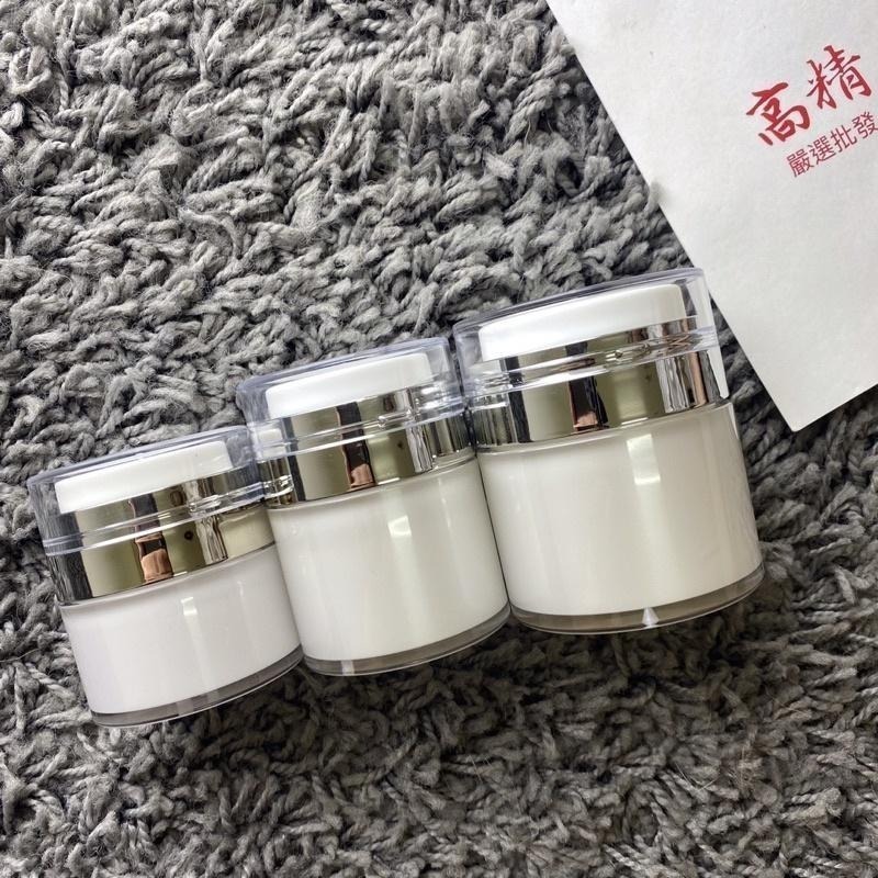 壓克力真空瓶 真空面霜瓶 真空面霜罐 霜膏罐 面霜盒 霜膏瓶 試用瓶 空瓶 分裝 霜膏 精華乳液 分裝面霜 壓取瓶-細節圖6